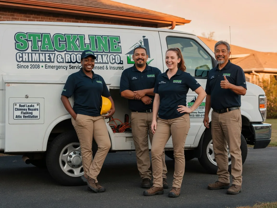 Chimney flashing repair company in Wolf Lake, IL